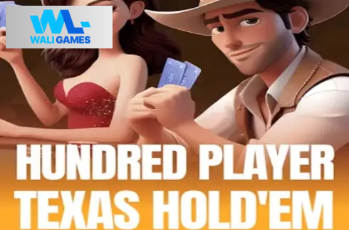 Hundred Player Texas Hold'em